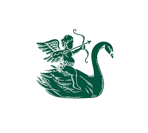 Embraile Pictorial Logo - Cupid on a Swan Embracing Love